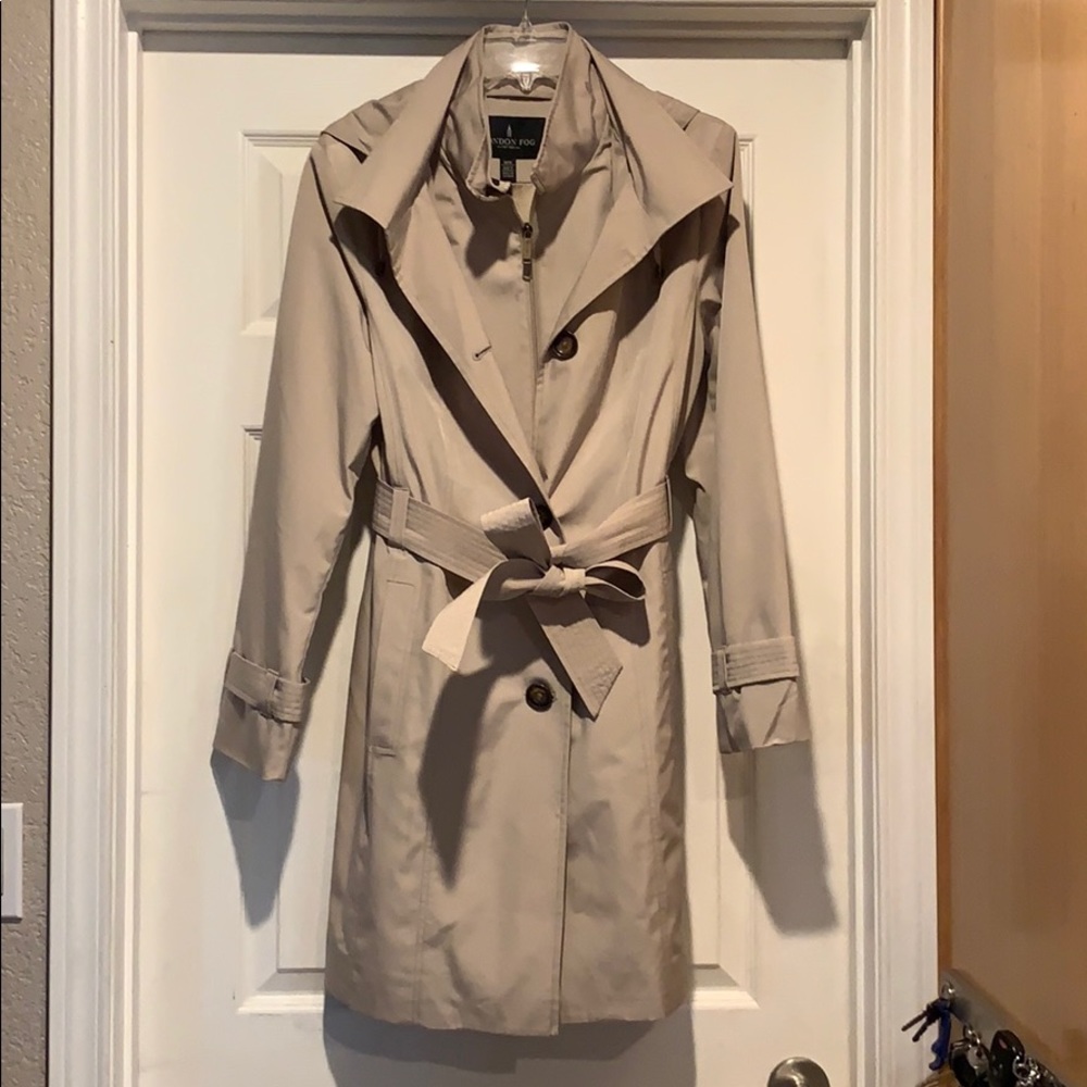 London Fog 3/4 length trench coat